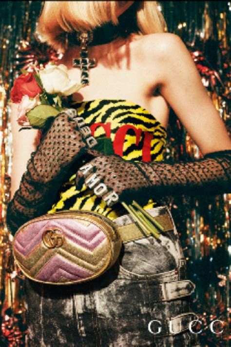 gucci gift 2018 campaign|Gucci bag publicity picture.